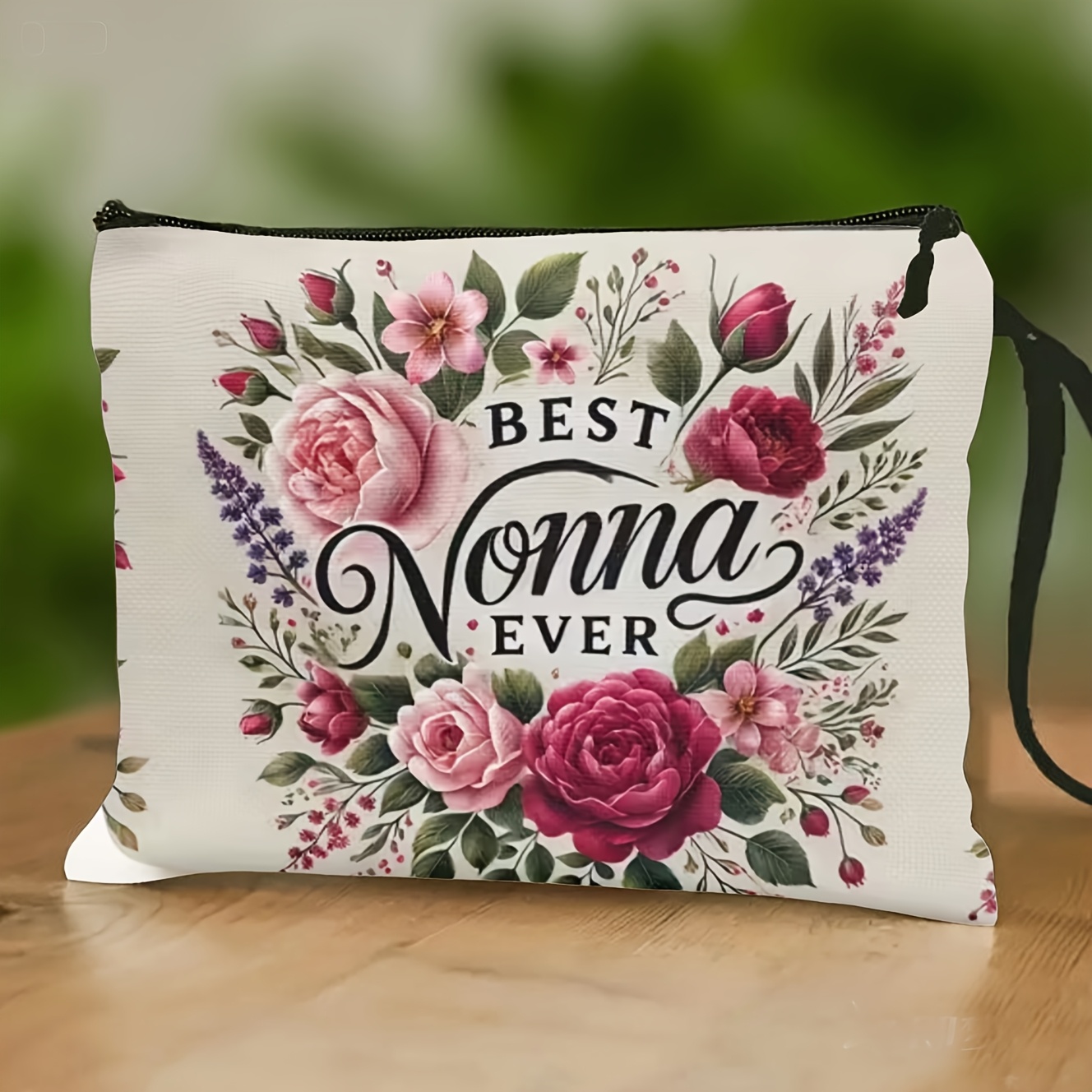 Travel Accessories Best - BEST NONNA EVER 메이크업 가방 여행용품