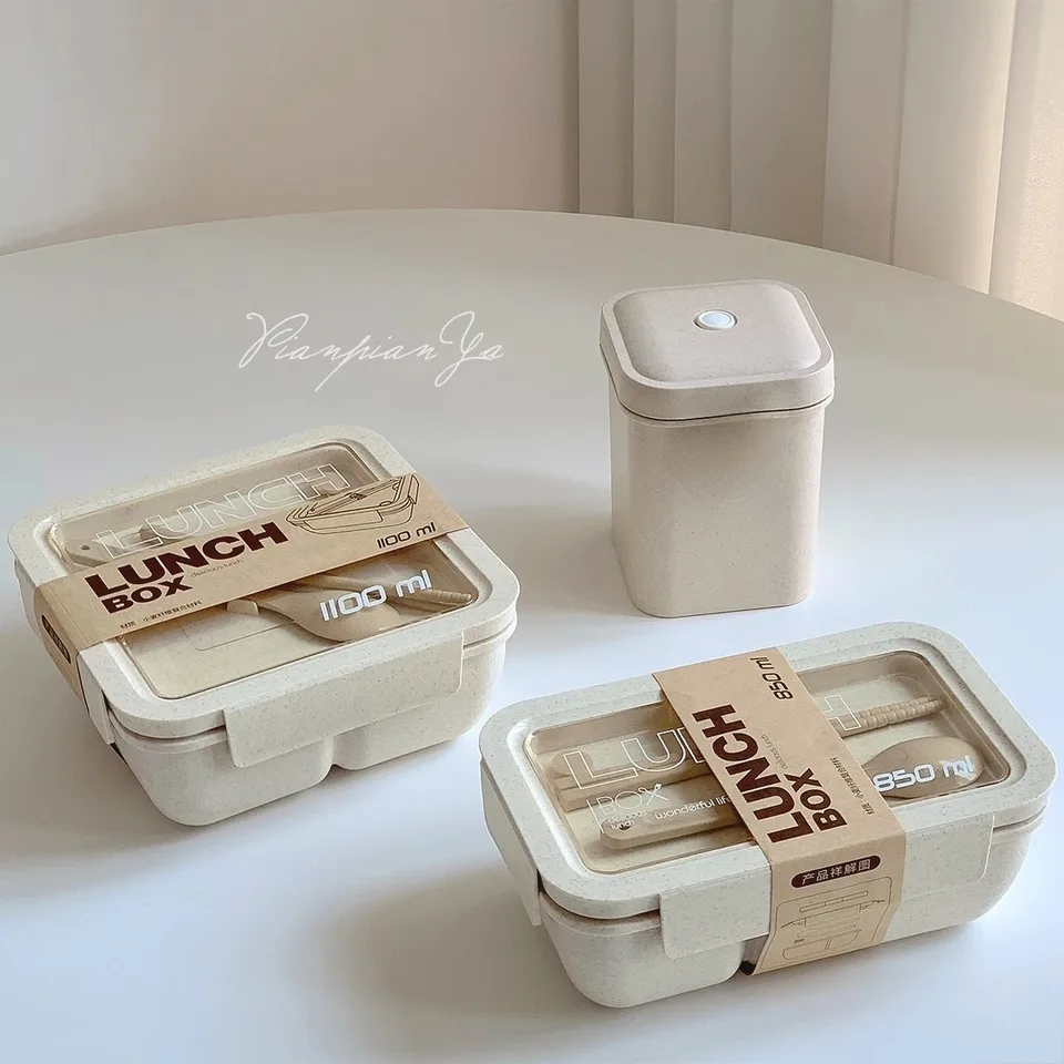 Travel Kitchen Accessories - 휴대용 전자 레인지 도시락 상자, 건강한
