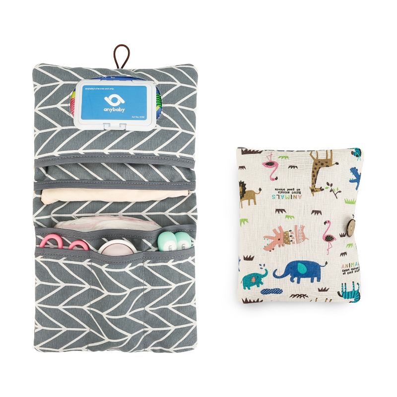 Travel Accessories Toiletry Bag - 휴대용 아기 기저귀 정리 가방 물티슈