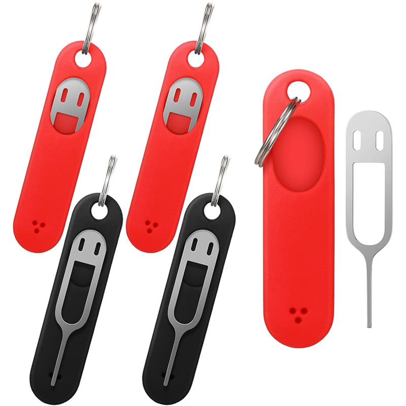 Sim Card Holder Case - 3PCS Anti-Lost Sim 카드 꺼내기 핀