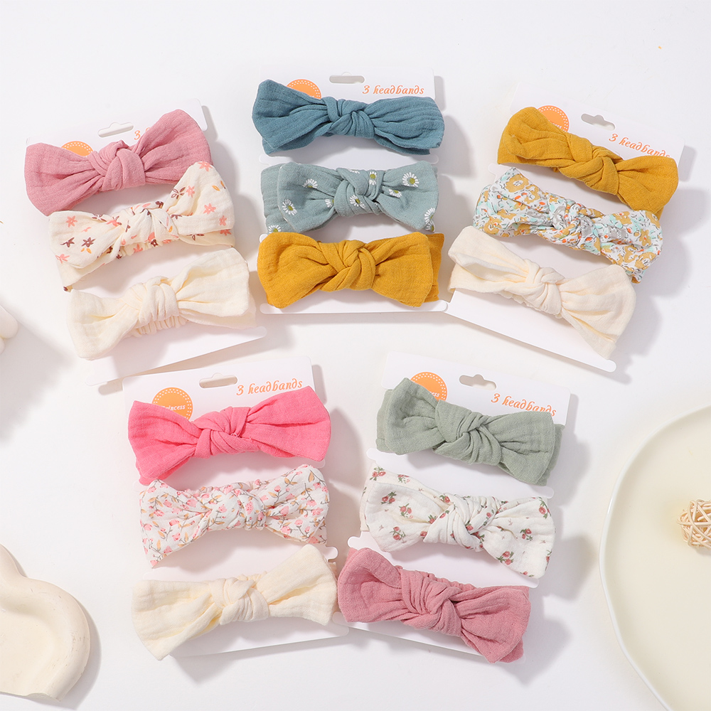 Travel Accessories With Toddler - 아기 여자 신생아용 부드러운 탄성 리본