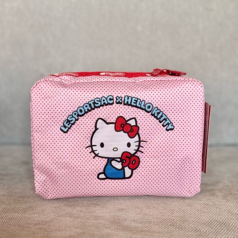 Travel Accessories Toiletry Bag - Kawaii Sanrio HelloKitty Limited 50주년 기념