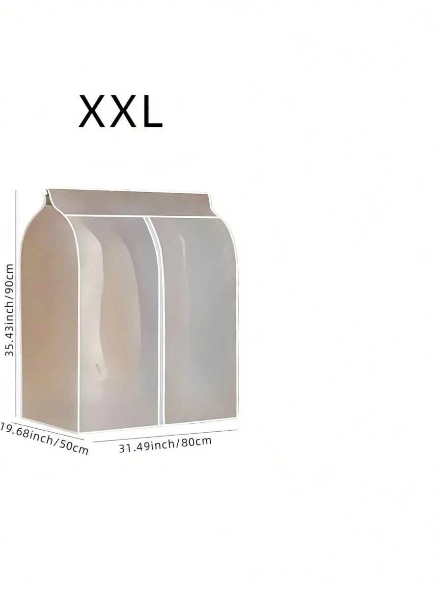 Shoe Bag Travel - SHEIN 1/2개 3D 투명 의류 먼지