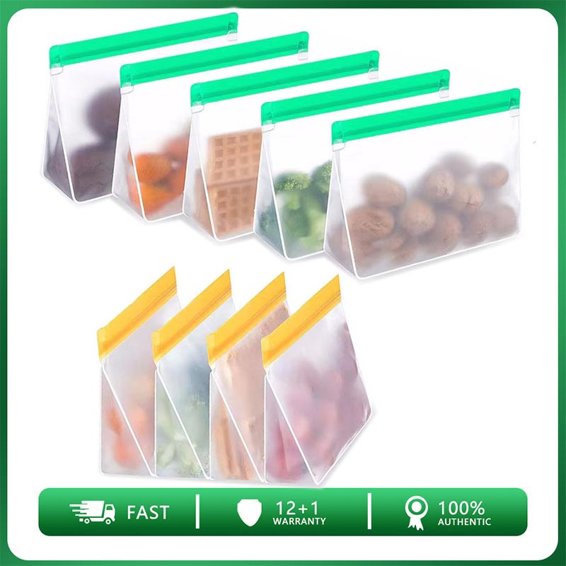 Reusable Zip Bag - 재사용 가능한 식품 보관 가방 업그레이드