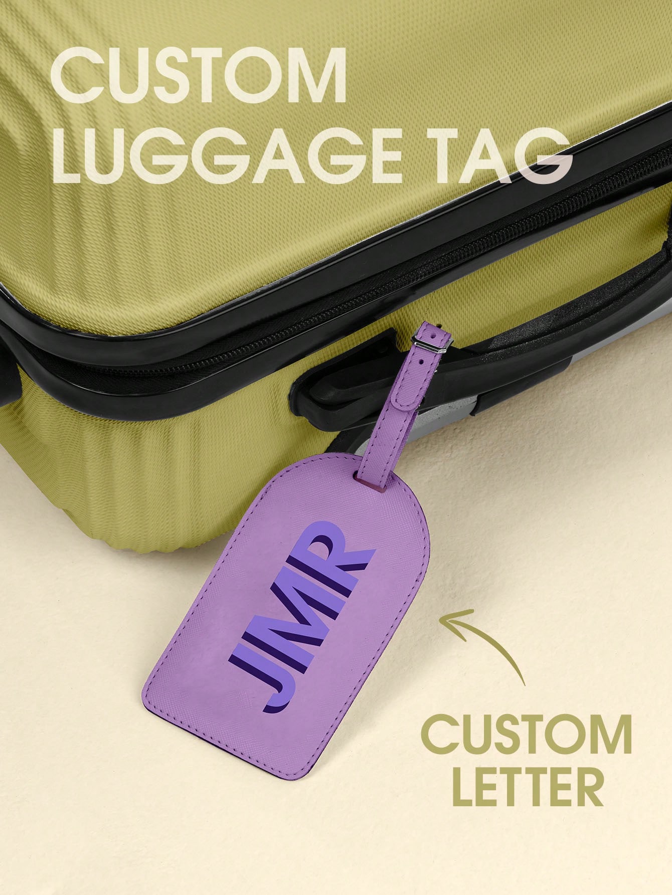 개인 맞춤 이니셜 러기지 태그, PU 가죽 여행 가방  - Travel Accessories And Bags 리뷰 및 가격