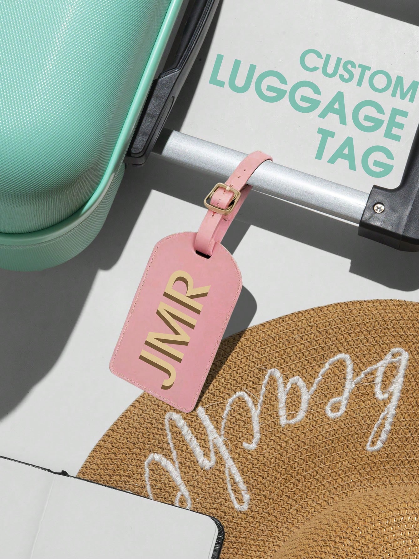 개인 맞춤 이니셜 러기지 태그, PU 가죽 여행 가방  - Travel Accessories And Bags 리뷰 및 가격