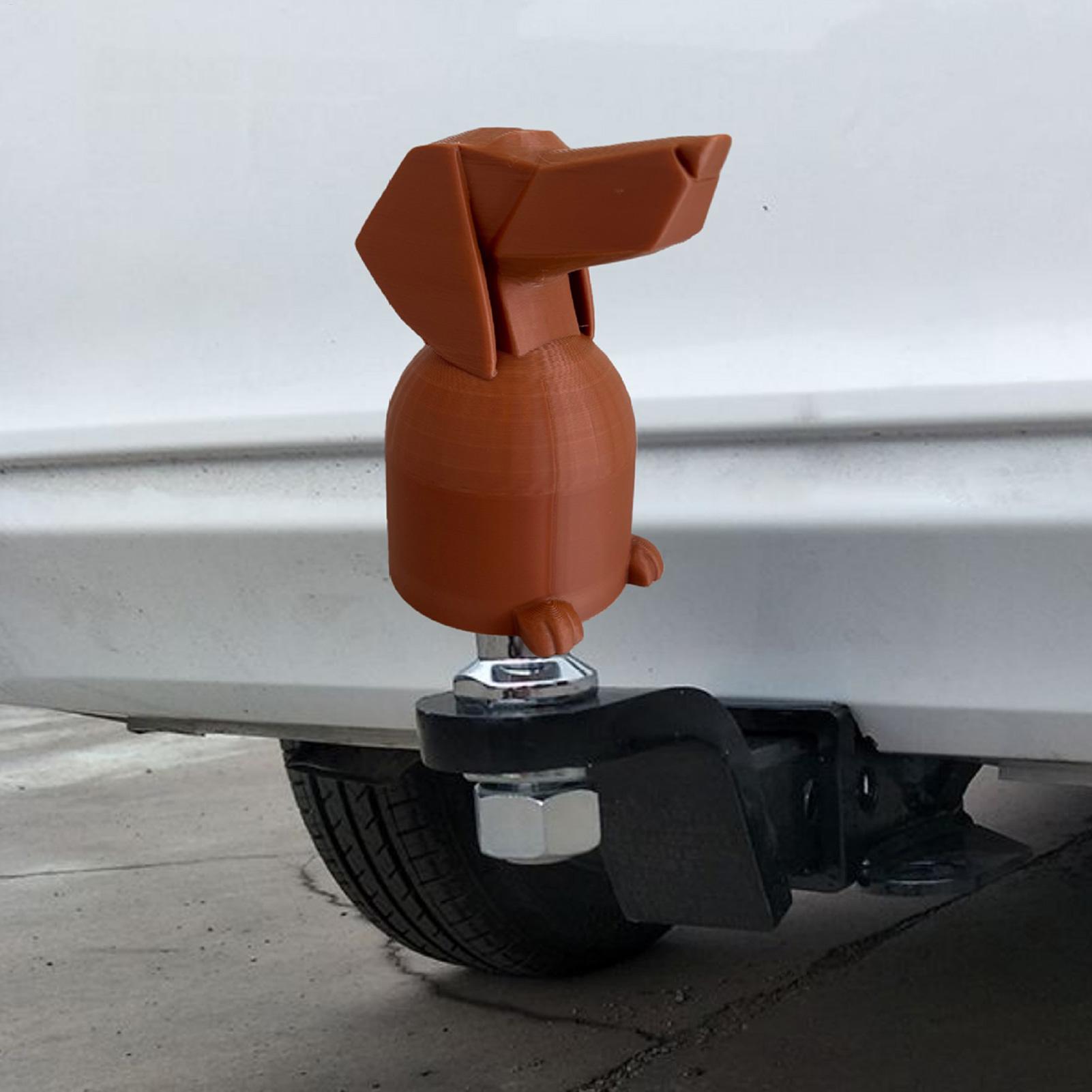 트레일러 히치 커버 닥스훈트 견인 고리 장식 캡 재미있 - Travel Accessories Car 리뷰 및 가격