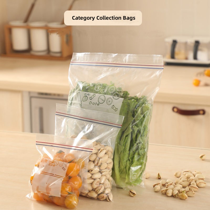 재사용 가능한 지퍼락 백 식품 등급 투명 보관 백 냉장 - Reusable Zip Bag 리뷰 및 가격