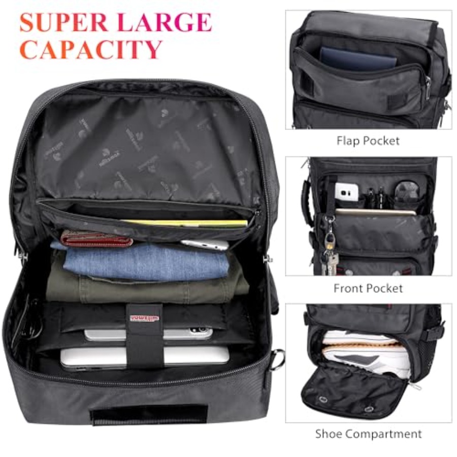 남성용 캐리온 여행 백팩, 16인치 노트북 수납 가능한 - Shoe Bag Travel 리뷰 및 가격