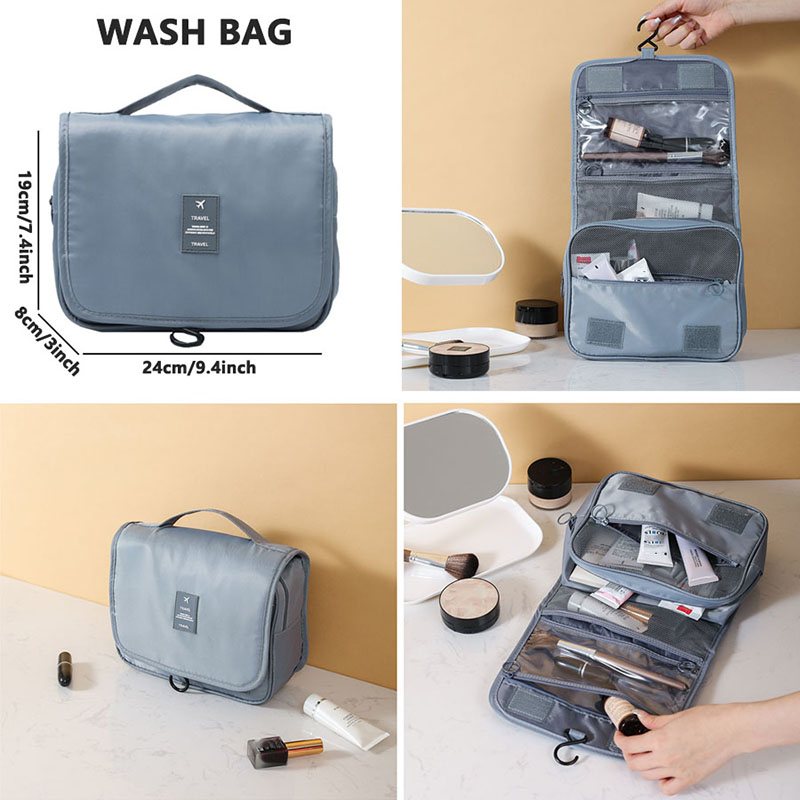 기숙사생용 다용도 여행 수납 세트, 옷, 세면도구, 신 - Travel Accessories Toiletry Bag 리뷰 및 가격