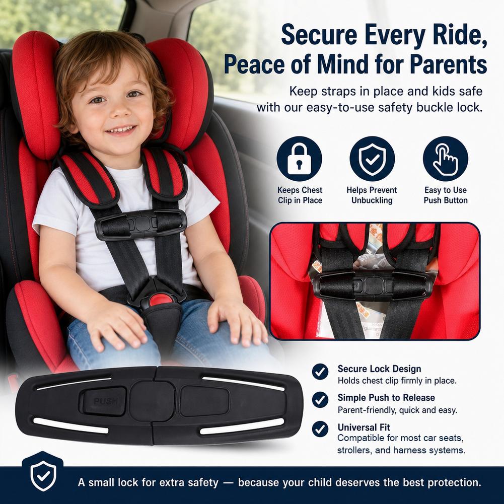 자동차 어린이 안전 시트 스트랩 클립 버클 가슴 하네스 - Travel Accessories With Toddler 리뷰 및 가격