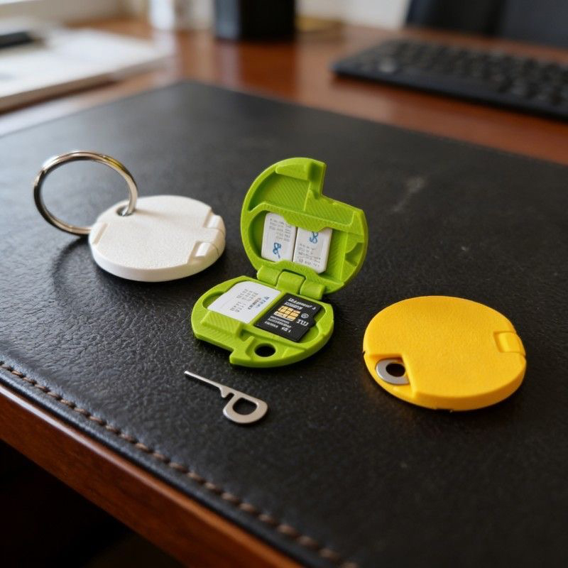 3D 프린팅 SIM & TF 카드 홀더, 휴대용 메모리 - Sim Card Holder Case 리뷰 및 가격