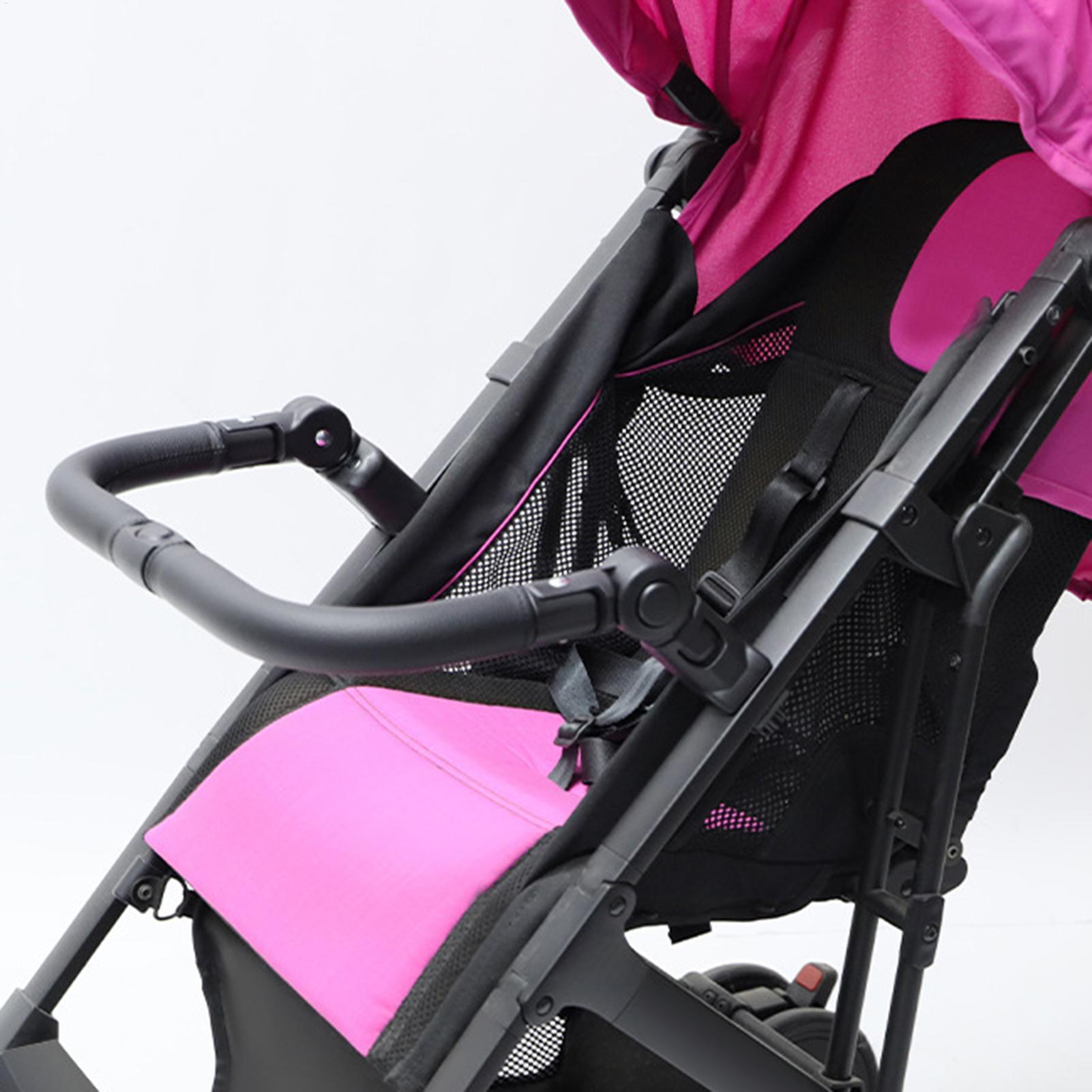 유니버설 유모차 바, 조절 가능한 PU 가죽 베이비 푸 - Travel Accessories With Toddler 리뷰 및 가격