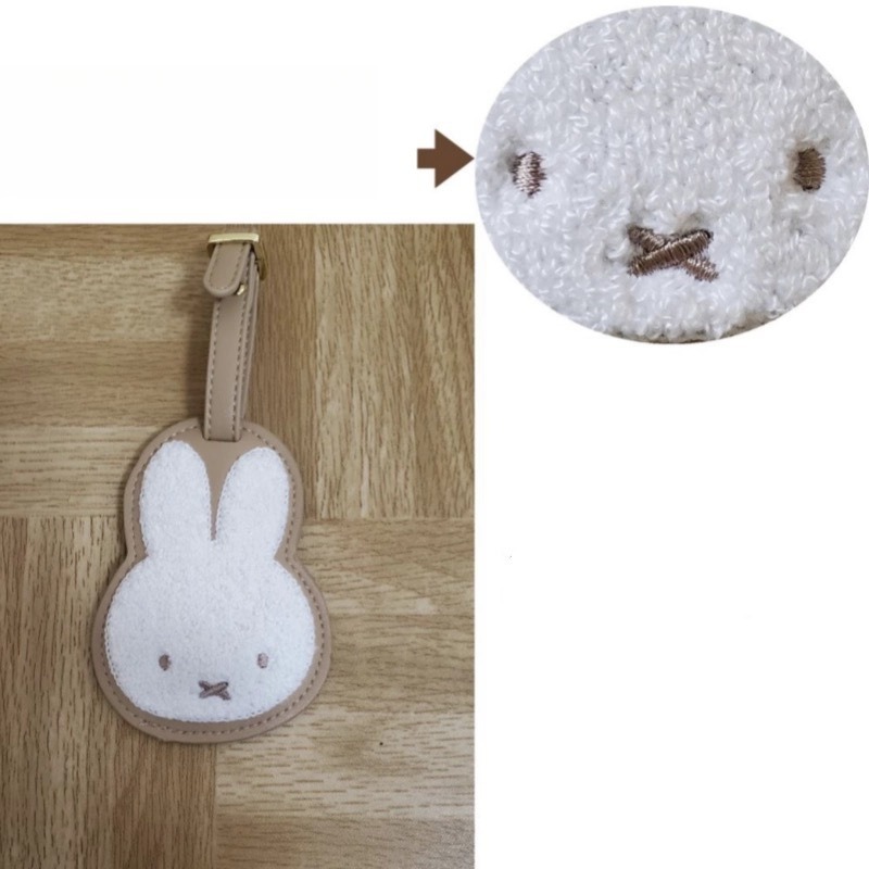핫 카툰 미피 시리즈 가죽 수하물 태그 창의적이고 정교 - Travel Accessories Cute 리뷰 및 가격