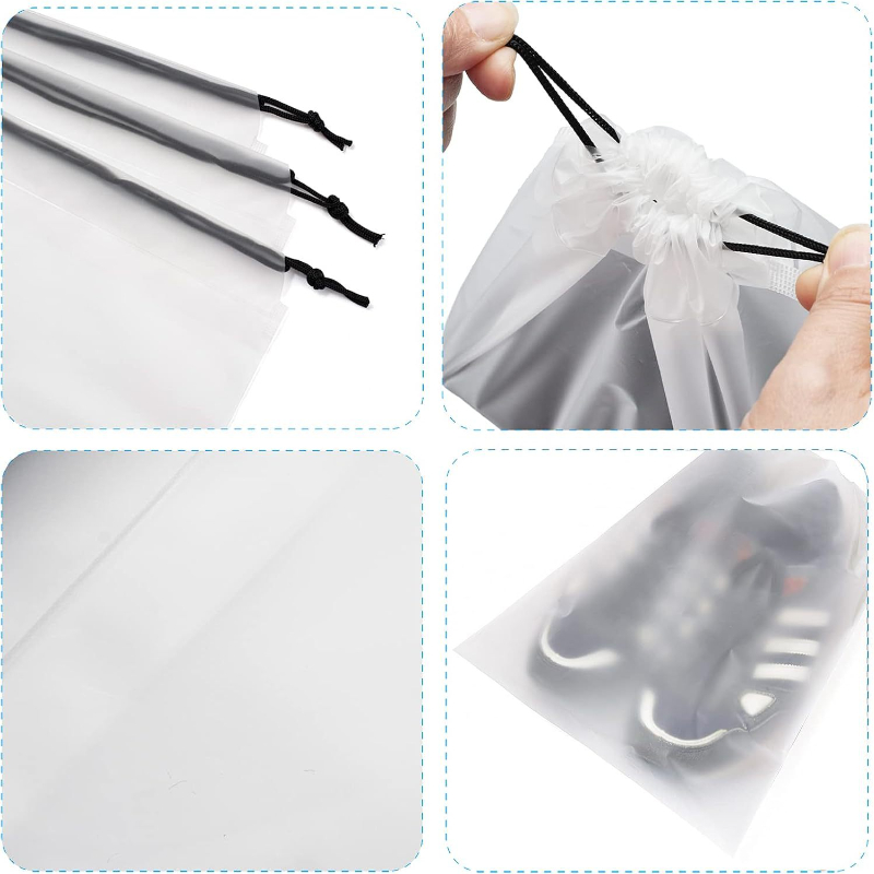 5/10PCS 신발 보관 Drawstring 가방 방수 - Reusable Zip Bag 리뷰 및 가격