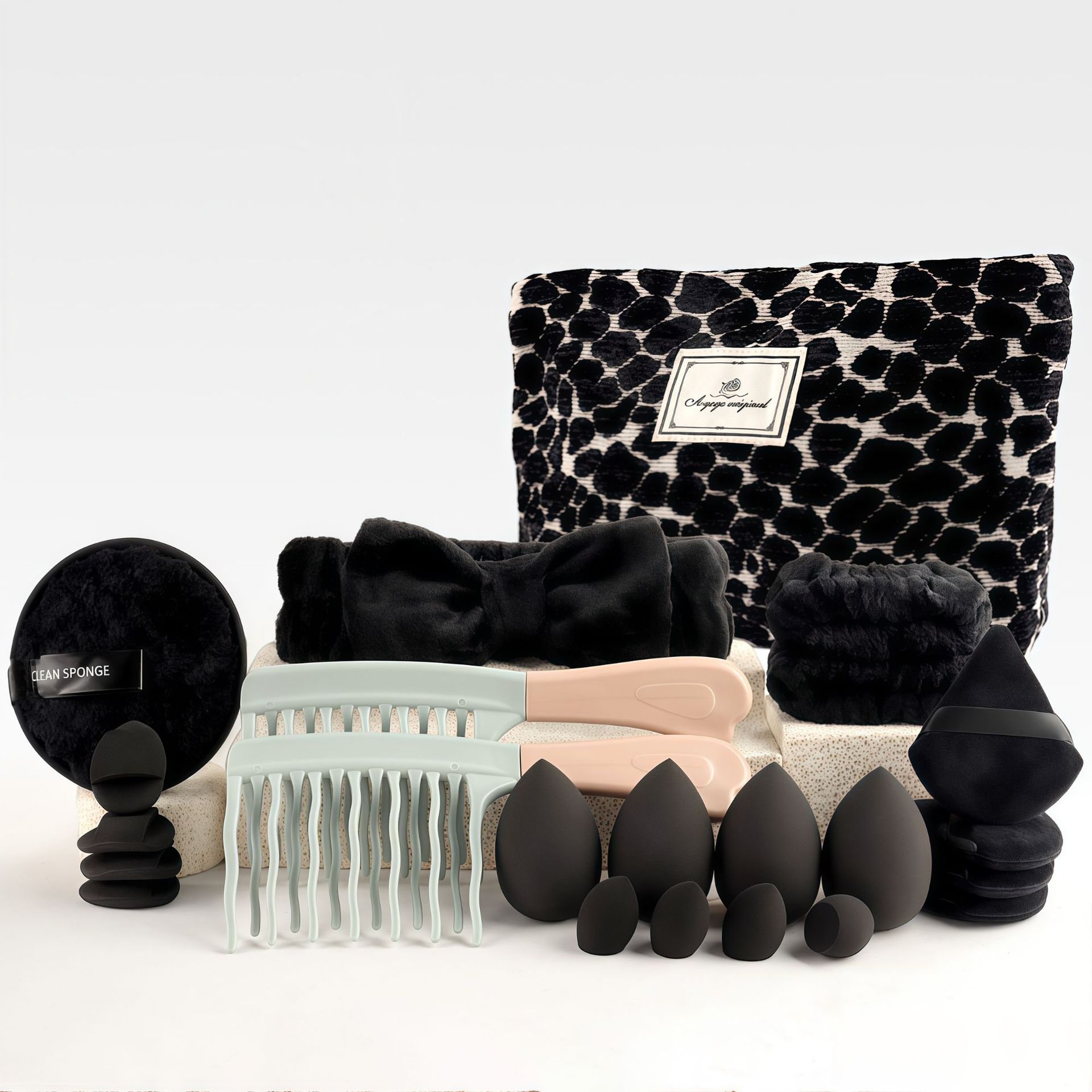 메이크업 브러쉬 세트 시크 향수 스타일 뷰티 도구 키트 - Travel Accessories And Bags 리뷰 및 가격