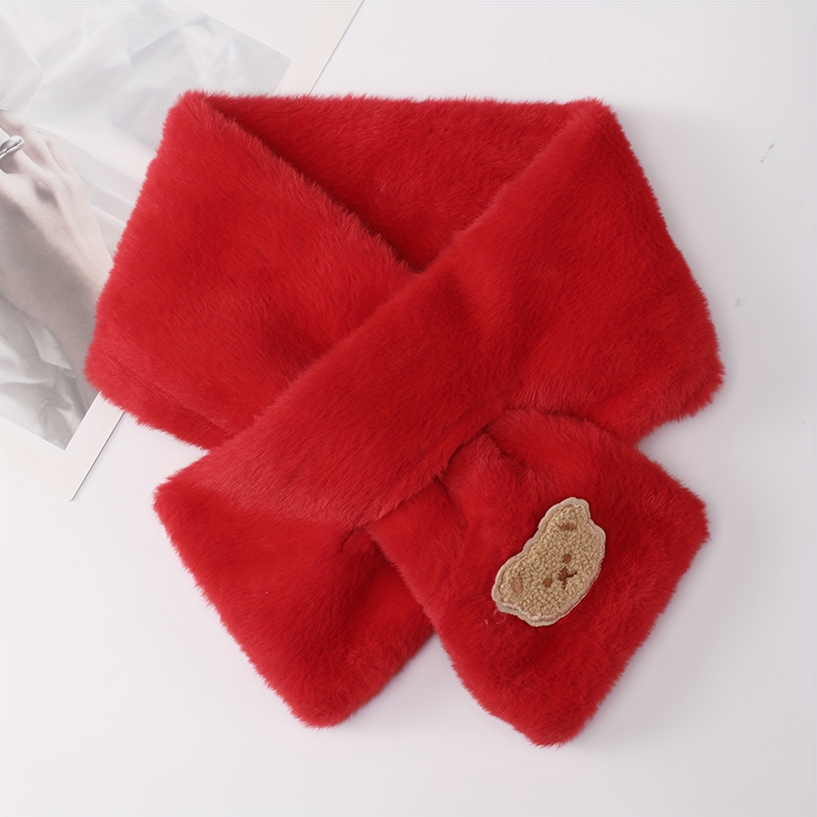 여성용 양털 안감 따뜻한 스카프 & 넥워머 - 방풍 겨 - Travel Accessories Cute 리뷰 및 가격