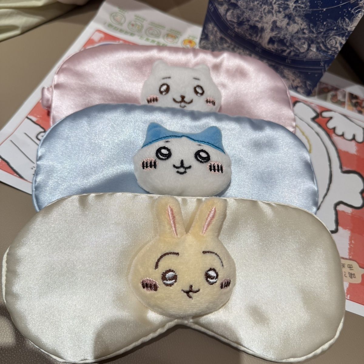 귀여운 쿠와이 Ckw 수면 마스크 부드러운 새틴 아이  - Travel Accessories Cute 리뷰 및 가격