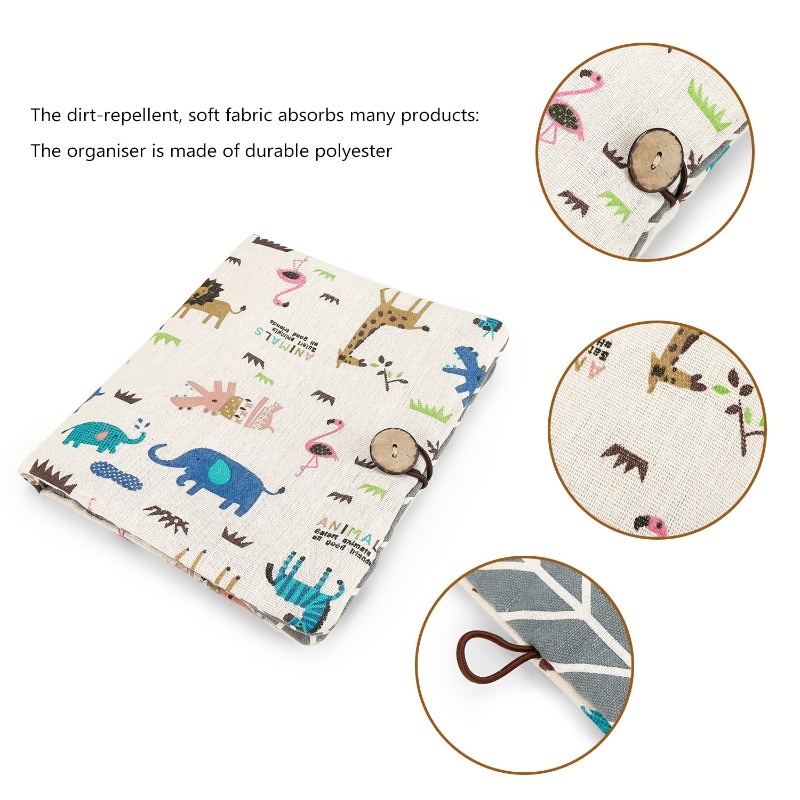 휴대용 아기 기저귀 정리 가방 물티슈 케이스 포함 유아 - Travel Accessories Toiletry Bag 리뷰 및 가격