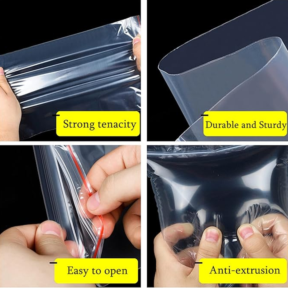 100-1000Pcs 소형 지퍼 잠금 비닐 봉투 재밀봉 - Reusable Zip Bag 리뷰 및 가격