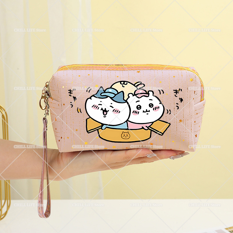 Chiikawas Hachiware Usagi 메이크업 - Travel Accessories Toiletry Bag 리뷰 및 가격