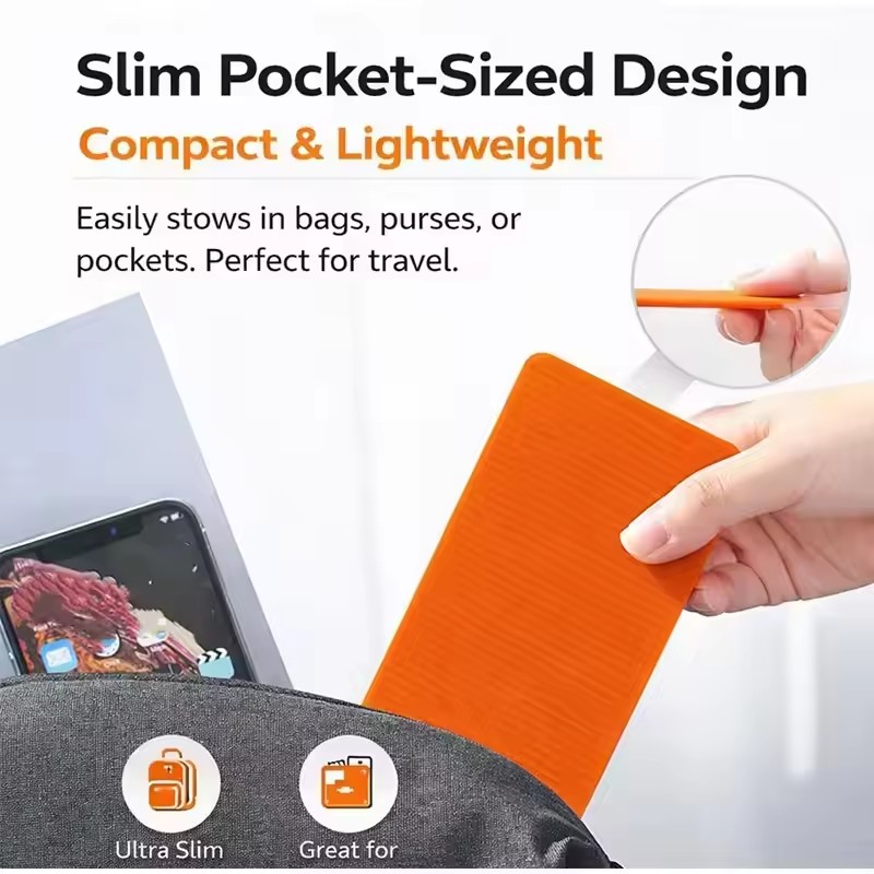 휴대용 실리콘 폰/태블릿/노트북 거치대, 창의적인 접이 - Travel Accessories Store 리뷰 및 가격