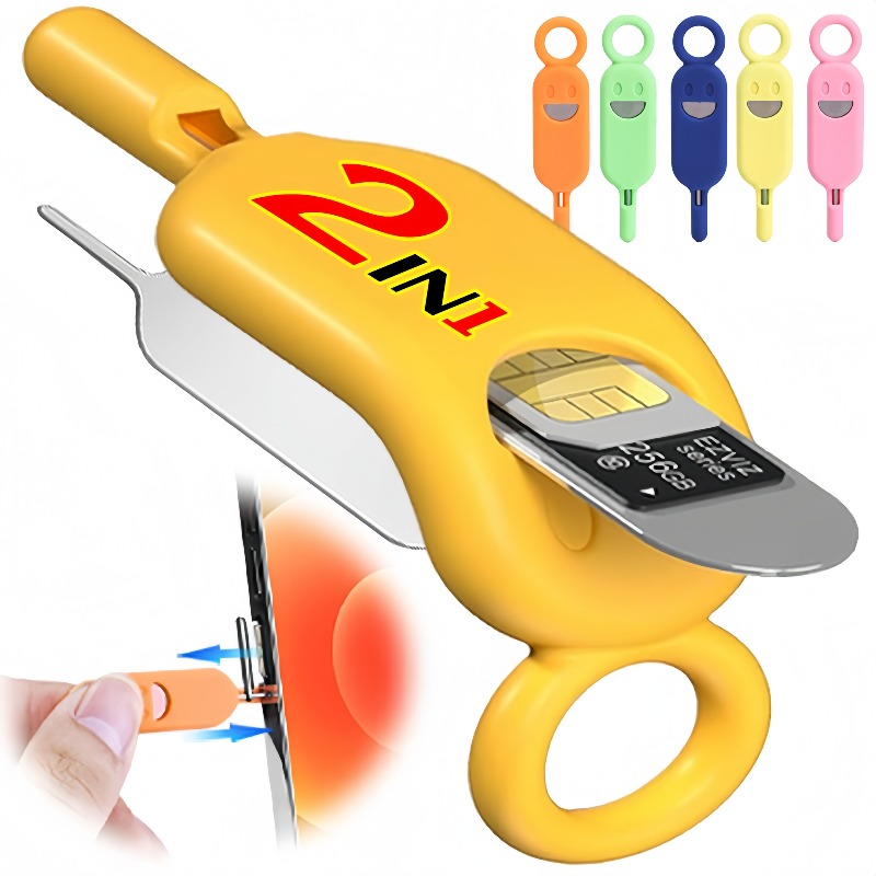 SIM 카드 홀더 키체인 (이젝트 핀 포함) 분실 방지 - Sim Card Holder Case 리뷰 및 가격