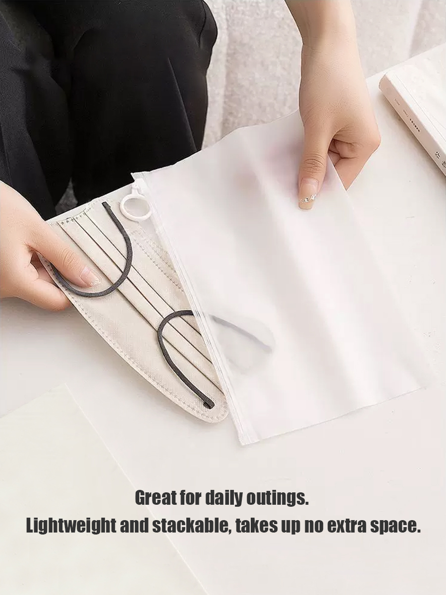 10/20pcs INS 서리로 덥은 방수 풀링 지퍼 백 - Reusable Zip Bag 리뷰 및 가격