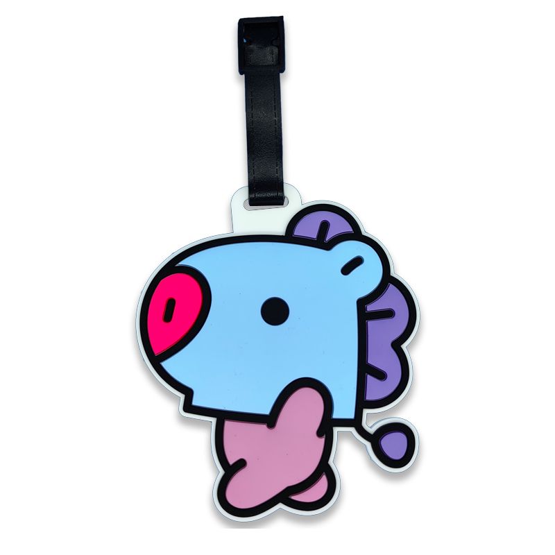 BT21 만화 귀여운 키체인 카와이 유니섹스 수하물 태 - Travel Accessories Store 리뷰 및 가격