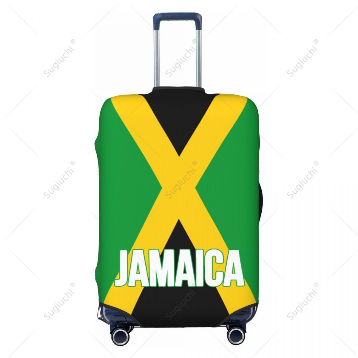 자메이카 국기 수하물 커버 가방 탄성 먼지 케이스 여행 - Travel Accessories For Jamaica 리뷰 및 가격