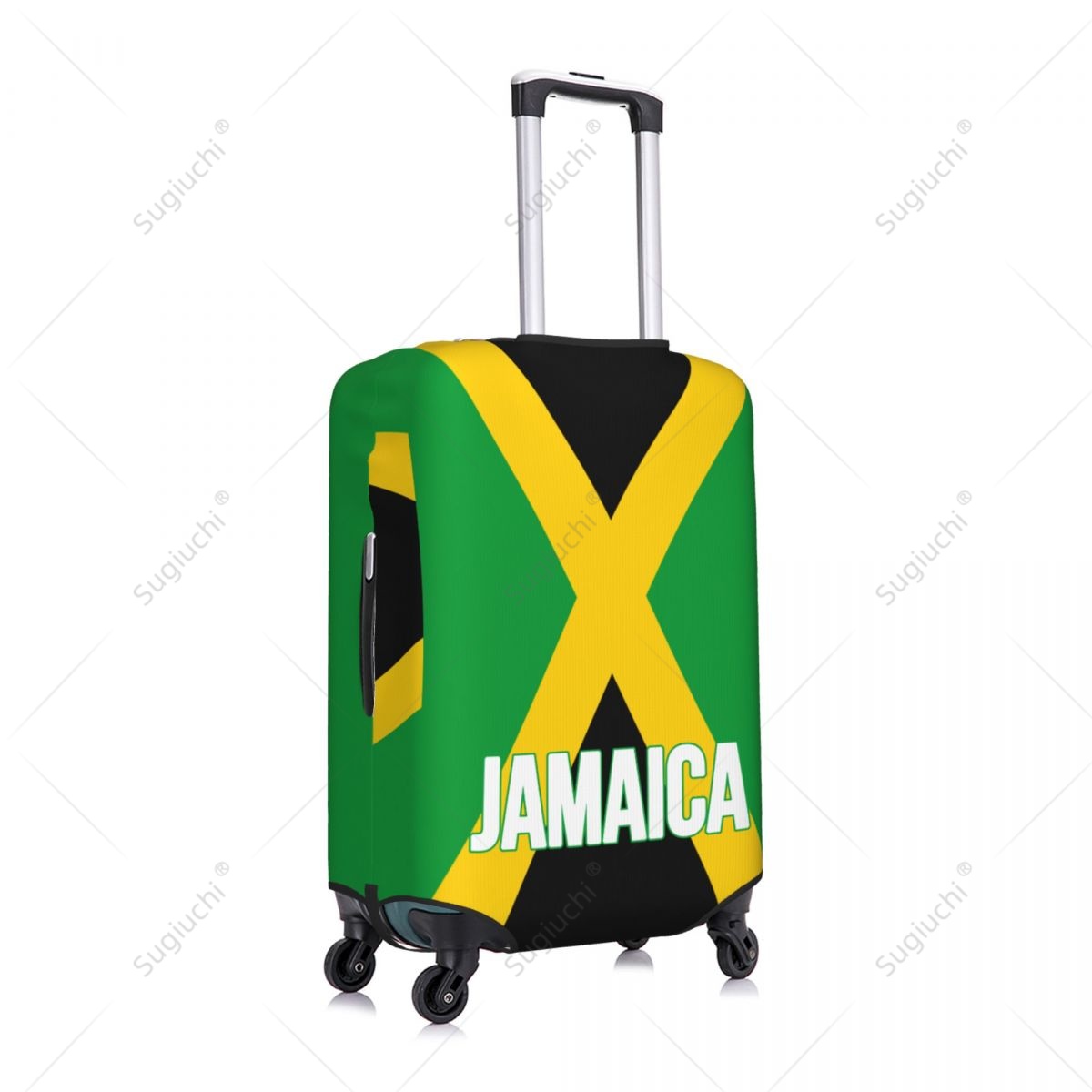자메이카 국기 수하물 커버 가방 탄성 먼지 케이스 여행 - Travel Accessories For Jamaica 리뷰 및 가격