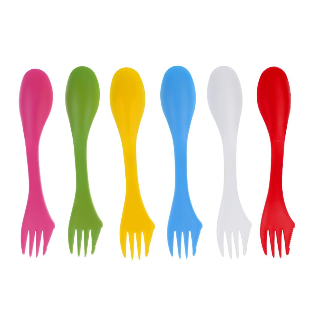다기능 캠핑 스포크 포크 수저 세트 BPA 프리 하이킹 - Travel Kitchen Accessories 리뷰 및 가격
