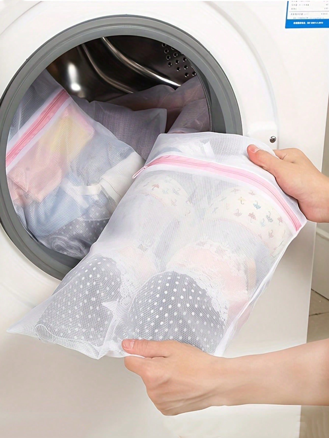 3개/세트 지퍼형 세탁망 재사용 가능 세탁기 의류 관리 - Reusable Zip Bag 리뷰 및 가격