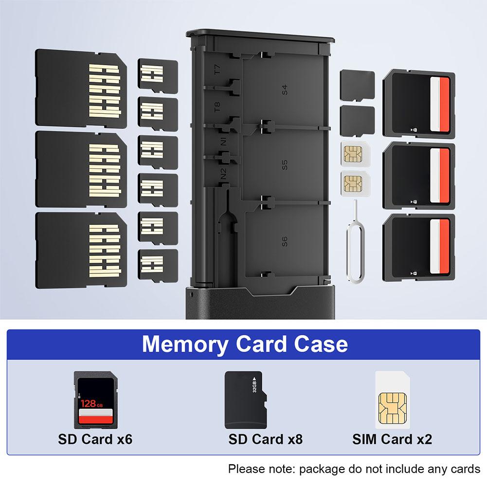 BUDI SD TF SIM 카드 케이스 홀더 휴대용 알 - Sim Card Holder Case 리뷰 및 가격