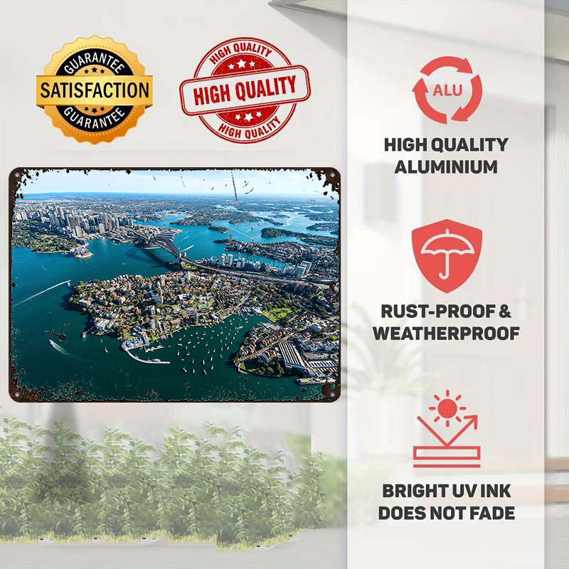 시드니 호주 여행 프린팅 포스터 맞춤형 레트로 벽 장식 - Travel Accessories Sydney 리뷰 및 가격