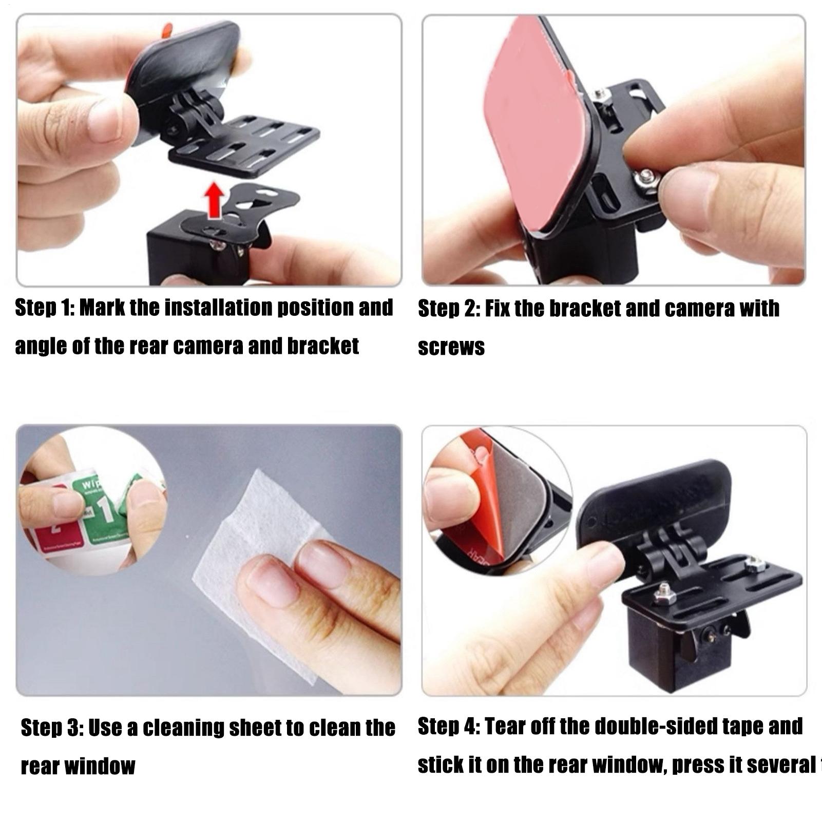 후방 대시캠 윈도우 마운트 안정적인 차량 후방 카메라  - Travel Accessories Car 리뷰 및 가격