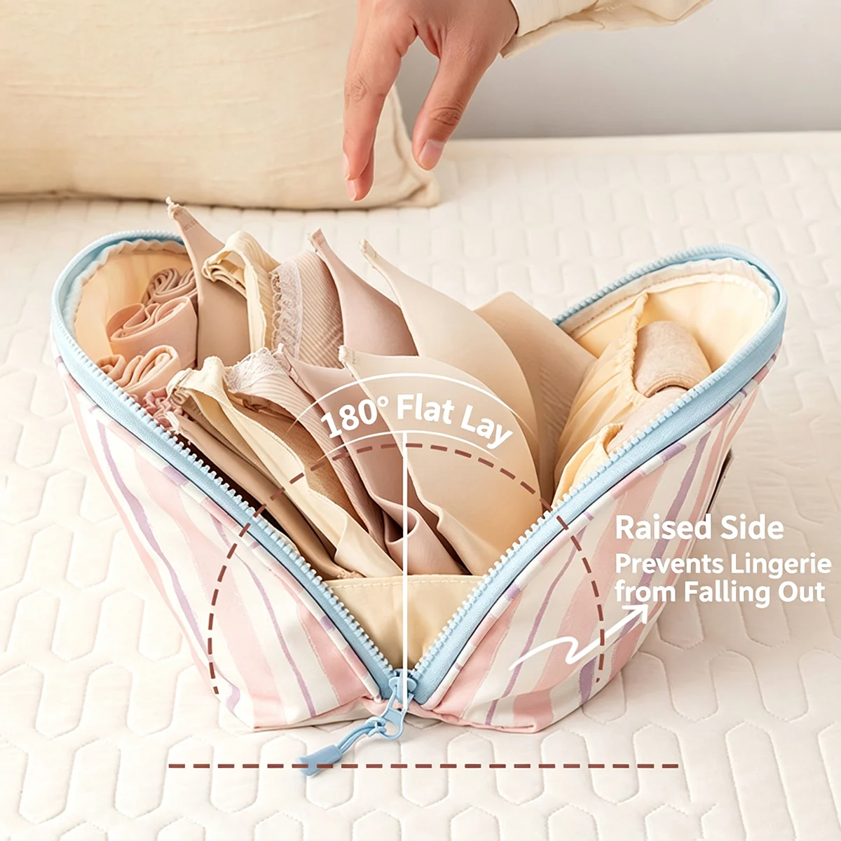 속옷 보관 가방 휴대용 다목적 여행 정리 가방 옥스포드 - Travel Accessories Store 리뷰 및 가격