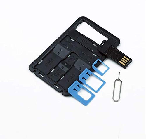 5 in 1 범용 미니 SIM 카드 어댑터 보관 케이스 - Sim Card Holder Case 리뷰 및 가격