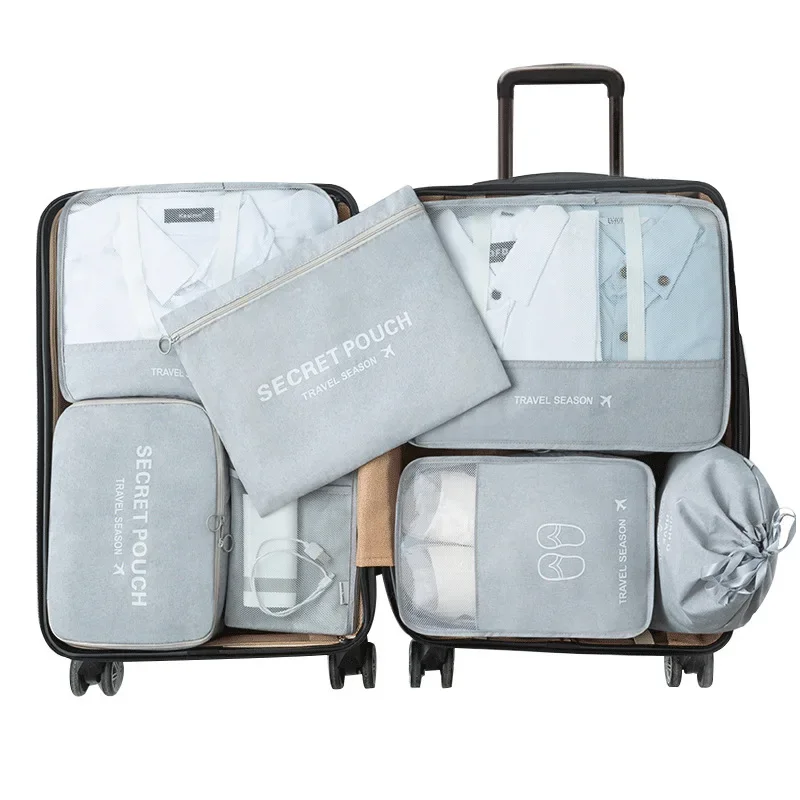 여행용 의류 보관 가방 패션 방수 의류 정리 가방 접이 - Travel Accessories And Bags 리뷰 및 가격