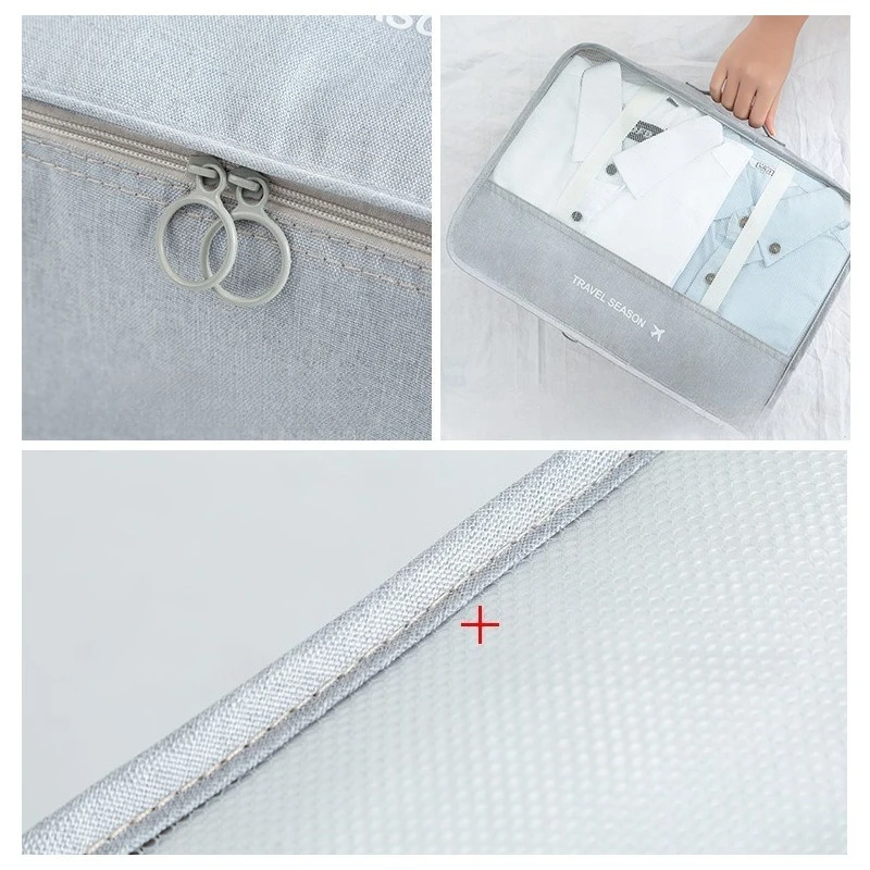 여행용 의류 보관 가방 패션 방수 의류 정리 가방 접이 - Travel Accessories And Bags 리뷰 및 가격