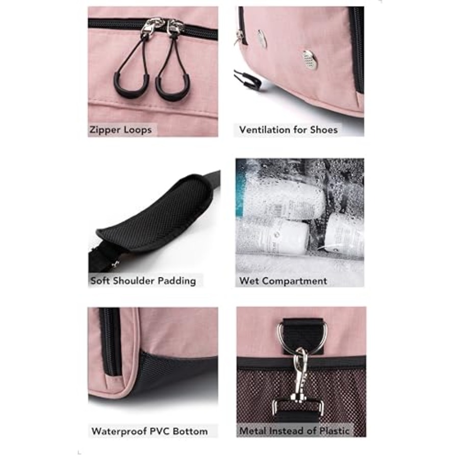 ®   신발 및 습식물품 수납공간이 있는 남녀공용 짐가 - Shoe Bag Travel 리뷰 및 가격