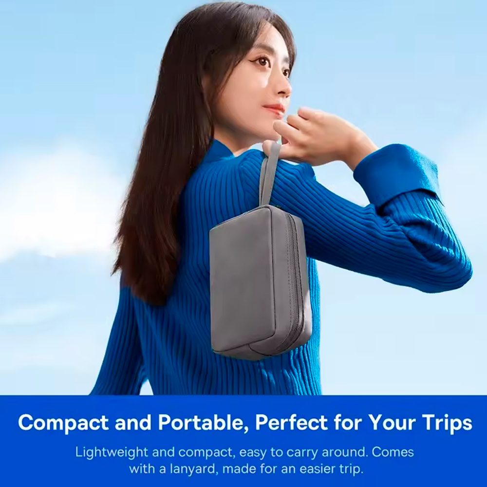 휴대용 전화 방수 가방 여행용 충전기 케이블 보관 케이 - Travel Accessories And Bags 리뷰 및 가격